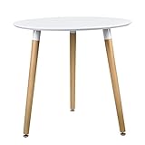 Medidas:(Ø x Altura): 80 x 75cm - Grosor tablero: 1,8cm
