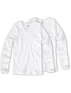 Sanetta T-Shirt langarm, unisex Doppelpack 301500 Gr.116