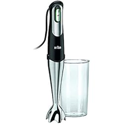 Braun MQ700 Soup Mixeur Plongeant Noir 10 x 5,7 x 39,6 cm