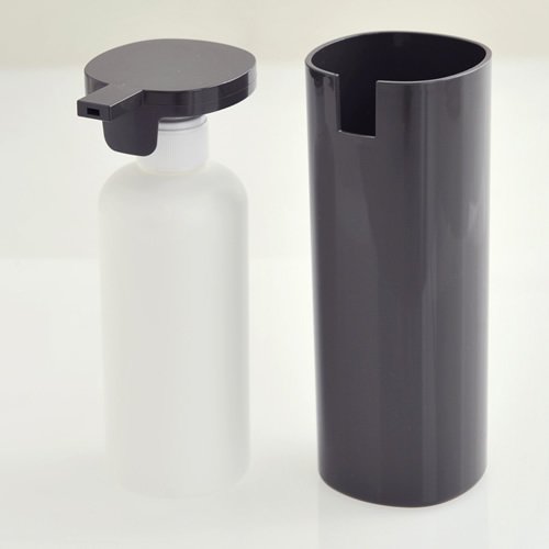 Alessi „Birillo“ Seifenspender aus PMMA, dunkelgrau - 4