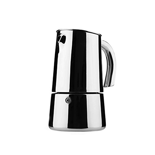 spécifications acier inoxydable Style européen Moka Argenté café pot-A