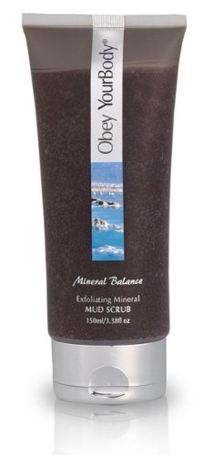 Obey Your Body Dead Sea Exfoliating Facial Mud Scrub Face Wash - Adsbeauty