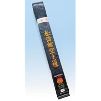 Martial Arts Black Belt - Japanese Silk Master Belt Deluxe Quality