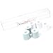 KingOfHearts Electric Nail File Replaceable Rollers - Replacement Roller Set include 3 Green Buffering Rollers and 3 White Polishing Rollers, For Replacing Only - Pack of 6