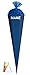 Produktbild Unbekannt Schultüte - Rohling - kräftiges BLAU - 85 cm - incl. NAMEN - mit Holzspitze / Filzabschluß - Zuckertüte Roth - zum Basteln, Bemalen und Bekleben Bastelschultüte