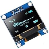 SANEC OLED 0.96 in&ccedil; 128x64 Piksel Ekran Mod&uuml;l&uuml; - Mavi