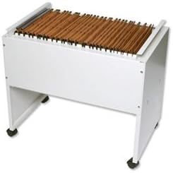 Rotadex Universal Filing Trolley Steel Capacity 120 A4 or Foolscap Files W650xD420xH580mm Grey Ref RT50