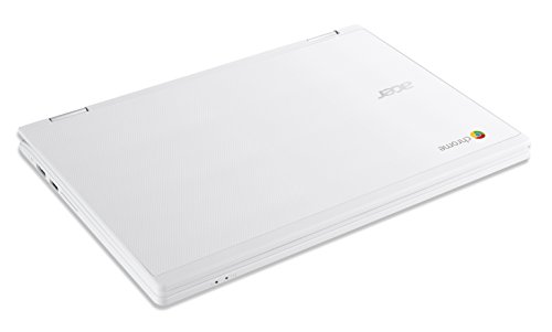 Acer R11 CB5-132T 11 6 inch Convertible Chromebook Laptop  Intel Celeron N3050  2 GB RAM  16 GB eMMC  Integrated Graphics  Chrome OS  - White