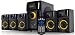 QFX QS Disco 5.1 Multimedia Speaker with USB/Bluetooth/Remote RS.4499.00