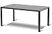 Produktbild HARTMAN stilvoller Aruba Esstisch, hochwertiges pulverbeschichtetes Aluminiumgestell in xerix grau, HPL Tischplatte, 146 x 90 x 74,5 cm, Gartentisch, wetterfest, korrosionsbeständig, kratzfest