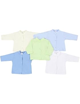 TupTam Unisex Babyjäckchen aus Baumwolle 5er Set