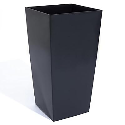 Prosperplast Haut pot de fleur URBI 49 L bac interieur 23 L hauteur du pot 62 cm carre anthracite en plastique