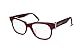 Produktbild Alexander McQueen Brille für Frauen AM00050A col. 004 Rot / Wayfarer / Kunststoff