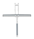 Tamaño: 26 x 8.5 x 31 cm. Wenko 21305100 Cave - Limpiacristales para mamparas de Ducha