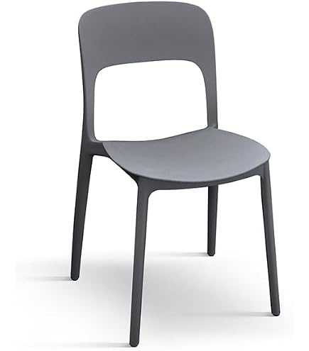 Chaise Extérieure Kiava Empilable Métro Professional - Polypropylène Bordeaux