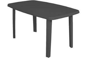 ARETA s.r.l. (ARE)- Antracite Tavolo Sorrento 140x80xh72cm, ARE105