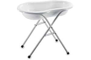 mille idee Bidet con Cavalletto da Campeggio e Vasca da Bagno Portatile da Viaggio Ideale anche per Bimbi cm 49×31x41h