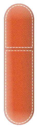 Preisvergleich Produktbild Single Pen Pouch orange +++ STIFT-ETUI +++ Stiftmäppchen +++ Pierre Belvédère Qualität