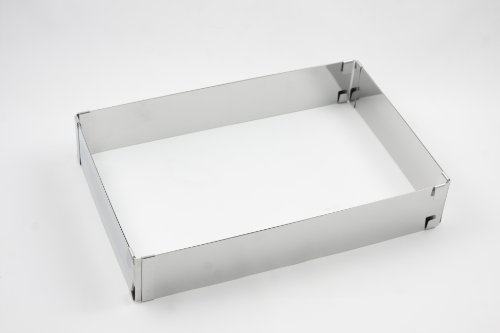 Menz Backrahmen 5 cm hoch, Rostfreier Edelstahl, 1 Stück - Kostenlose Lieferung