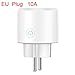 Produktbild HshDUti EU Smart Stecker,Timing der WiFi Fernbedienung, Mini Steckdosen zum EIN und Ausschalten White *EU Plug