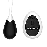 GOLIATE Helios Love Eggs with Remote -Vibrating Rechargeable Waterproof Wireless Sex Toys for Women and Couples - Anal and Vaginal Pleasure: Discreet, Medical Silicone, 10 Modes, Warranty