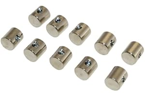 CITOMERX 10x Bowdenzug Schraubnippel Klemmnippel 5,5x6 mm kompatibel mit Puch Hercules Kreidler Zündapp Mofa Moped Mokick