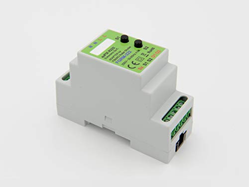EUTONOMY R222 - Boitier euFIX au Format DIN pour Fibaro FGR-222 (avec Boutons en façade)