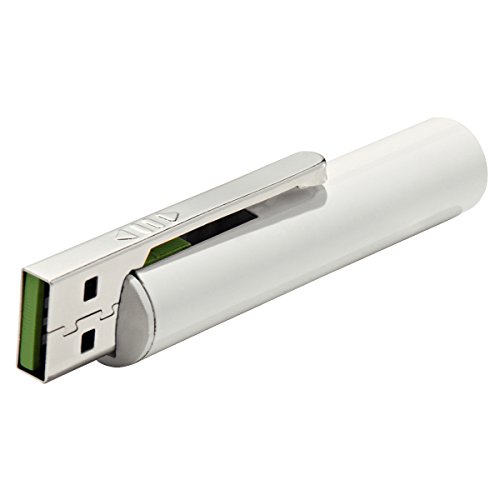 Leitz, Presenter mit Schreibfunktion und Laserpointer, Stylus, Messing / Kunststoff, Inkl. 3 Knopfzellenbatterien, Complete, Weiß, 64770001 - 10