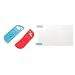 Segolike Blue+Red Rubber Cover Case & Soft Screen Protector Film for Nintendo Switch RS.240.00