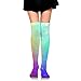 Produktbild Knee High Leg Warmer Funny Galaxy Sky Compression Sock High Tube Thigh Boot Stocking for Women Teens Girls