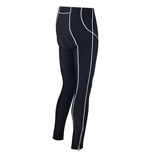 AIRTRACKS FAHRRADHOSE LANG PRO / RADHOSE / RADLERHOSE / 3D COOLMAX SITZPOLSTER / ATMUNGSAKTIV / REFLEKTOREN - 2