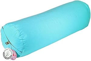 Tortue de Jade Bolster cilindrico Cotone Bio 60x20