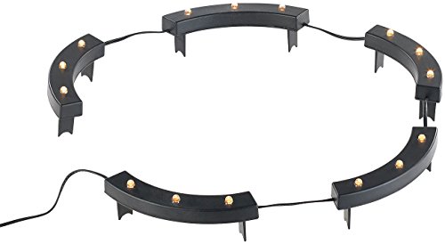 Lunartec Solar-Rundum-Licht für Pflanzen, 15 LEDs, Dämmerungssensor, IP44 - 3