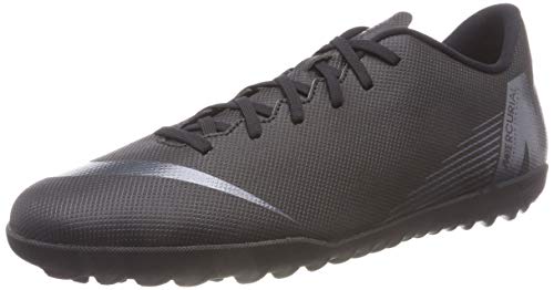 Nike Vapor 12 Club TF, Chaussures de Fitness Mixte Adulte, Noir (Black 001), 46 EU