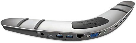j5create Boomerang Station Universal USB 3.0 Docking Station JUD480 with 1080P Res, HDMI, Gigabit Ethernet, USB 3.0x4 Ports, Audio/Headphone Jack Windows/Mac OS