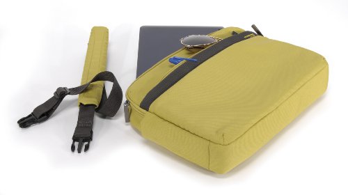Tucano Ultra Slimcase Umhängetasche für Netbooks bis 27,9 cm (11 Zoll) senfgelb - 3