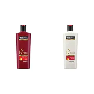 TRESemme Keratin Smooth Shampoo, 340ml & TRESemme Keratin Smooth Conditioner, 340 ml