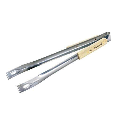 barbecook Grillzubehör, Standard Zange, grau / beige, 40 x 3 x 6 cm, 2230207055