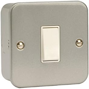 Scolmore Switch, 1 Gang 2 Way & Box 10A CL011