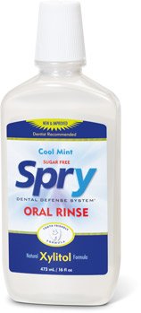 Preisvergleich Produktbild Xlear Inc (Xclear), Spry, Oral Rinse, Cool Mint, 16 fl oz (473 ml)