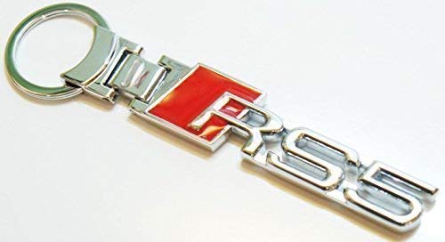 Metal Macizo RS5 Llavero Cromado