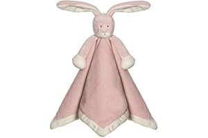 Teddykompaniet Båstad Cuddly Blanket Baby Diinglisar Rabbit Pink 4066 - Cuddle Blanket Baby 35 x 35 cm - Baby Cuddly Toy from 0 Months - Cuddly Blanket Baby Boy and Girl