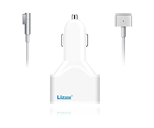 Más Barato Lizone® 3-Puertos cargador de coche para Todos Mac Apple
MacBook MacBook Pro MacBook Air; Los puertos USB de doble carga rápida
para la nueva Macbook del iPad iPhone 6S 6 Más 5S 5C 5 4S 4 iPod;
Samsung HTC LG (Max 90W-plata) en Amazon