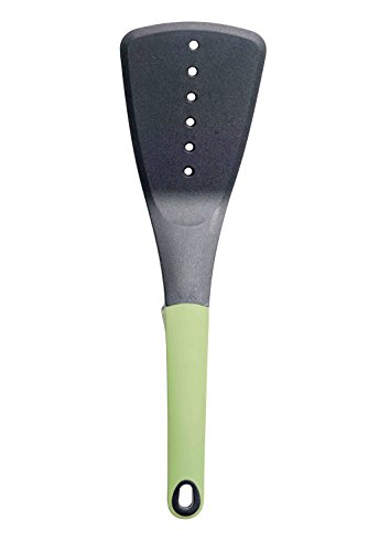 Oxid7® Küchenhelfer-Set | 7-teilig | Kunststoff mit Silikon-Griff | Mit drehbarem Ständer (bunt) - 3