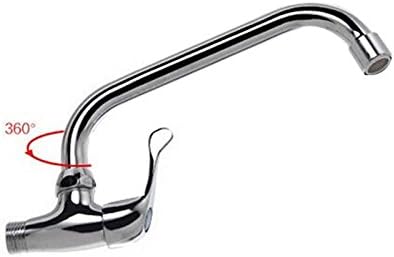 Moecd The Copper Into The Wall Faucet 360 Degree Rotation Type Quick Open Balcony And Kitchen Faucet Mop Sink Faucet