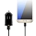Produktbild Carriea Auto Ladegerät, Ganzmetall Mini USB Auto Adapter 12V/ 24V KFZ Ladegerät 2-Port 24W 5V / 4.8A mit Aluminium-Legierung Gehäuse für iPhone XR/XS Max, Samsung Galaxy S8, Huawei Und mehr