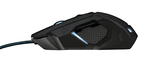 Trust Gaming GXT 158 - Rat  n para gaming  l  ser  con sensor de 5000 PPP e iluminaci  n LED 