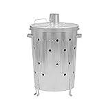 OSE Incinérateur de Jardin/Grille Herbes galvanisé 72L