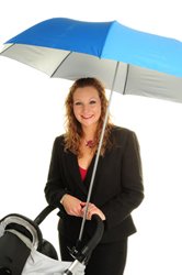 The Buggy Brolly - Blue