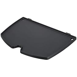 GFTIME 6558 Plancha en Fonte pour Weber Barbecue Pièces Détachées Accessoire pour Weber Q100, Q1000 Séries Modèles de Gril